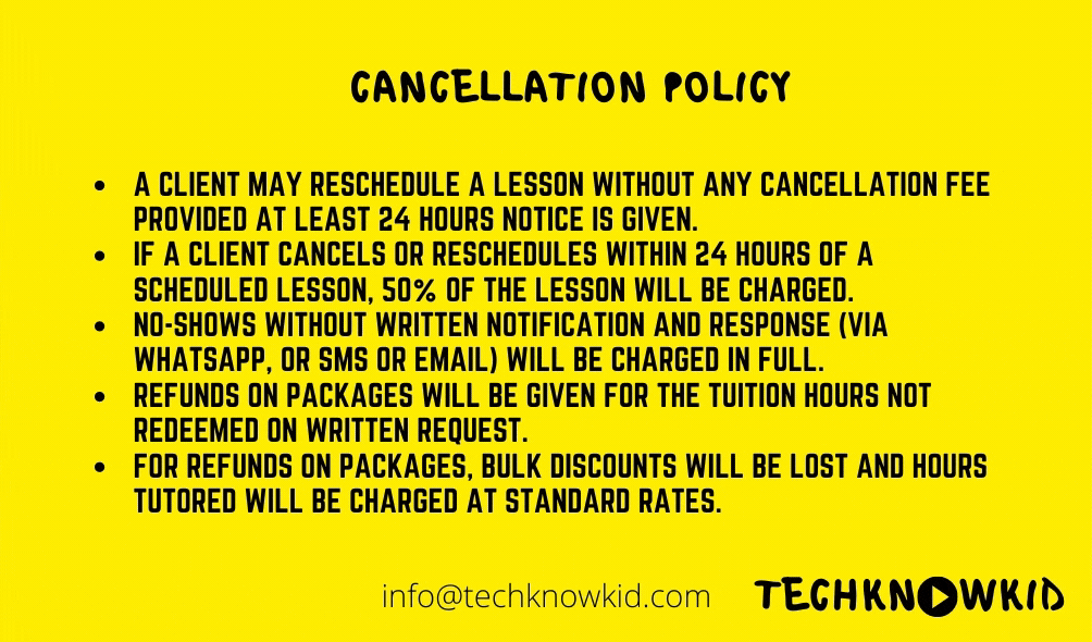 Cancellation Policy